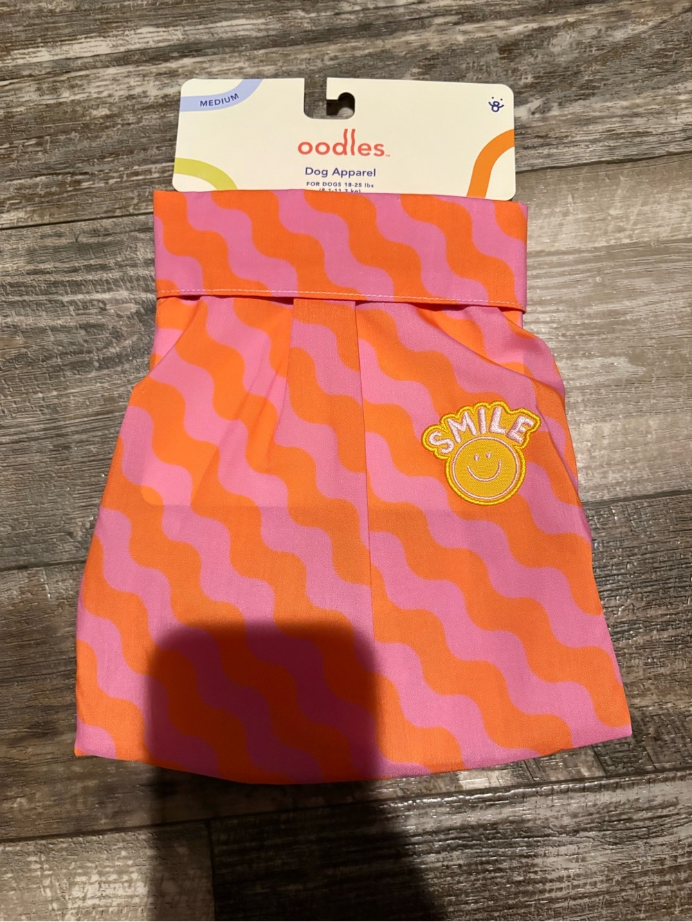 Dog Polo Shirt “Smile” Medium